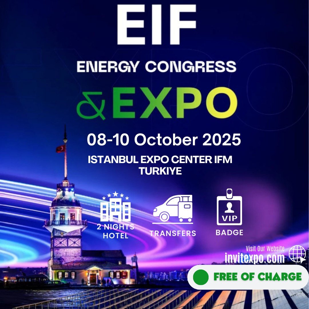 EIF 2025 – World Energy Congress & Expo afişi
