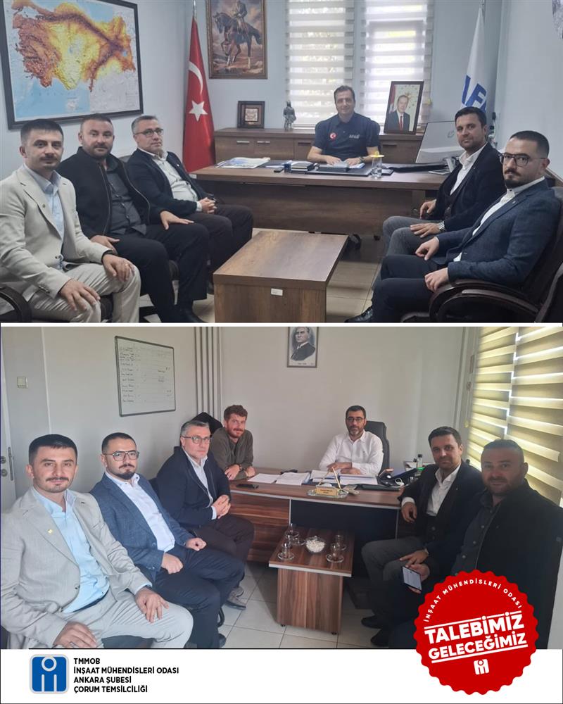 Talebimiz Geleceğimiz Kampanyası Kapsamında Çorum Temsilciliğimiz Tarafından Ziyaretler Gerçekleştirdi