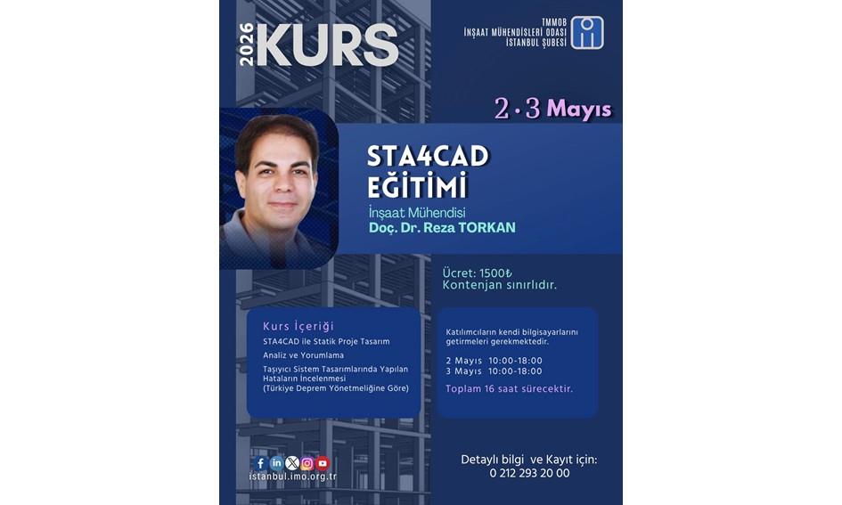 STA4CAD EĞİTİMİ