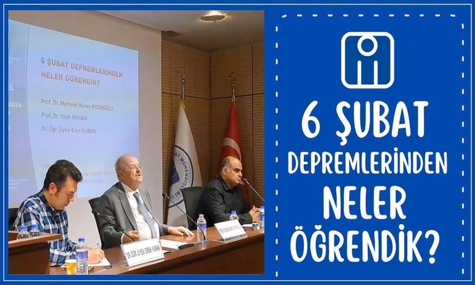 PANEL:6 Şubat Depremlerinden Neler Öğrendik? afişi