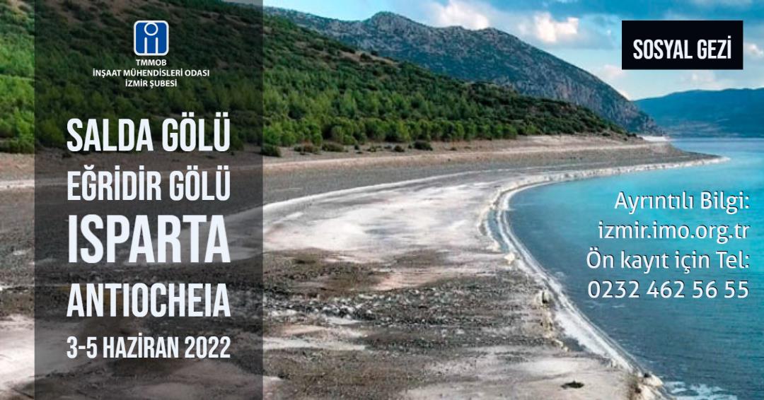 Salda Gölü, Eğridir Gölü, Isparta, Antiocheia Gezisi afişi