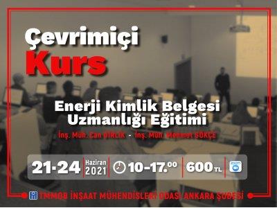 Enerji Kimlik Belgesi Uzmanlığı (Beptr-2) Çevrimiçi Eğitimi afişi