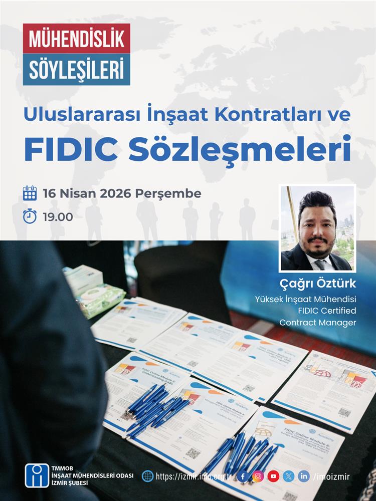 Uluslararası İnşaat Kontratları ve FIDIC Sözleşmeleri afişi