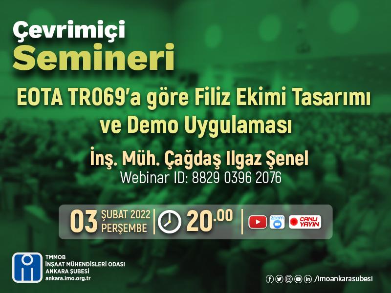 Çevrimiçi Seminer: Eota TR069’A Göre Filiz Ekimi Tasarımı ve Demo Uygulaması afişi