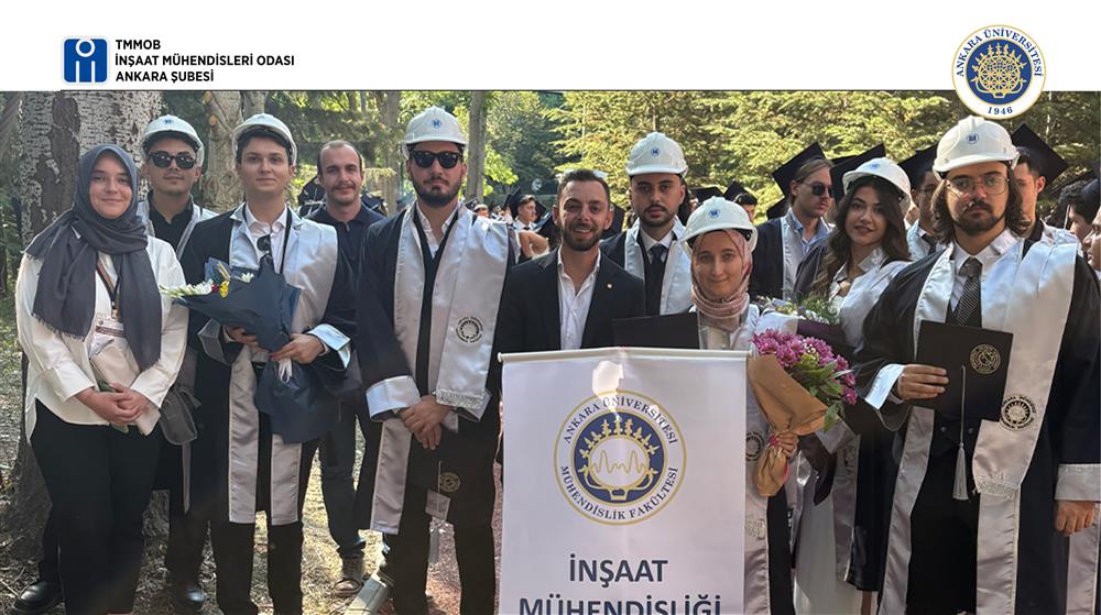 Şubemiz Ankara Üniversitesi Mezuniyet Töreni`ne Katıldı
