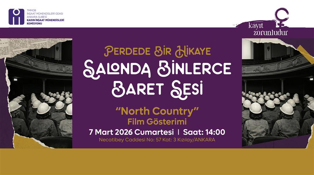 Perdede Bir Hikaye, Salonda Binlerce Baret Sesi: “North Country” Film Gösterimi