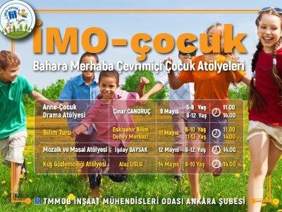 İMO-Çocuk Kuş Gözlemciliği Atölyesi afişi
