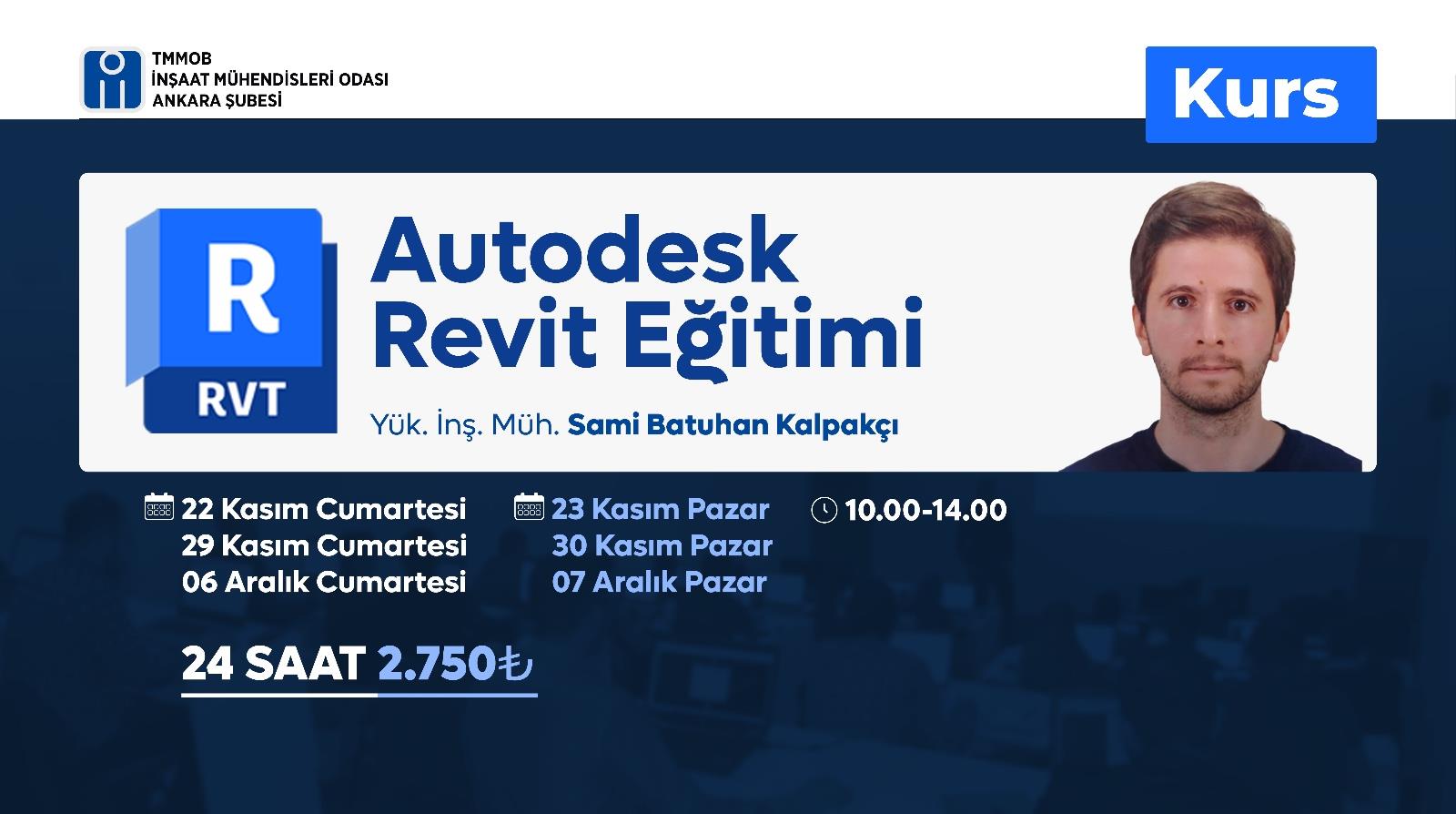 Autodesk Revit Eğitimi afişi