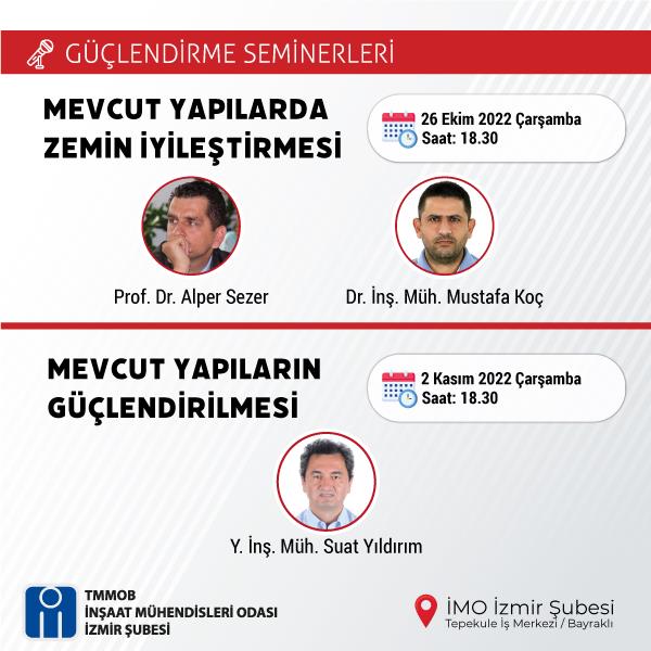 Güçlendirme Seminerleri afişi