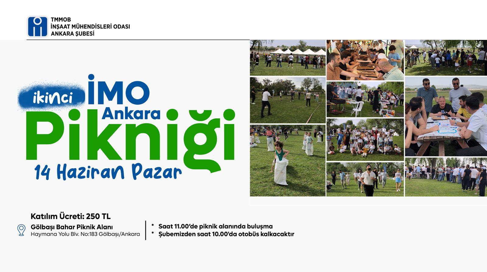 İkinci İMO Ankara Pikniği’ne Davet!