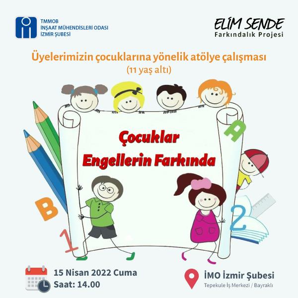 "Çocuklar Engellerin Farkında" Resim Atölyesi