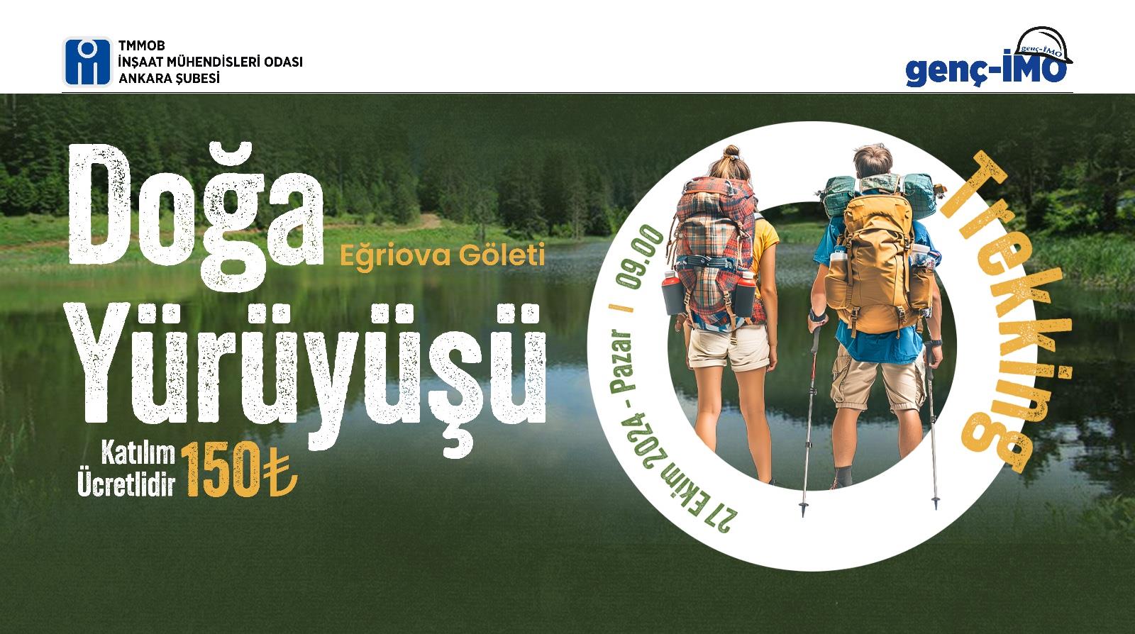 genç-İMO Doğa Yürüyüşü Etkinliği afişi