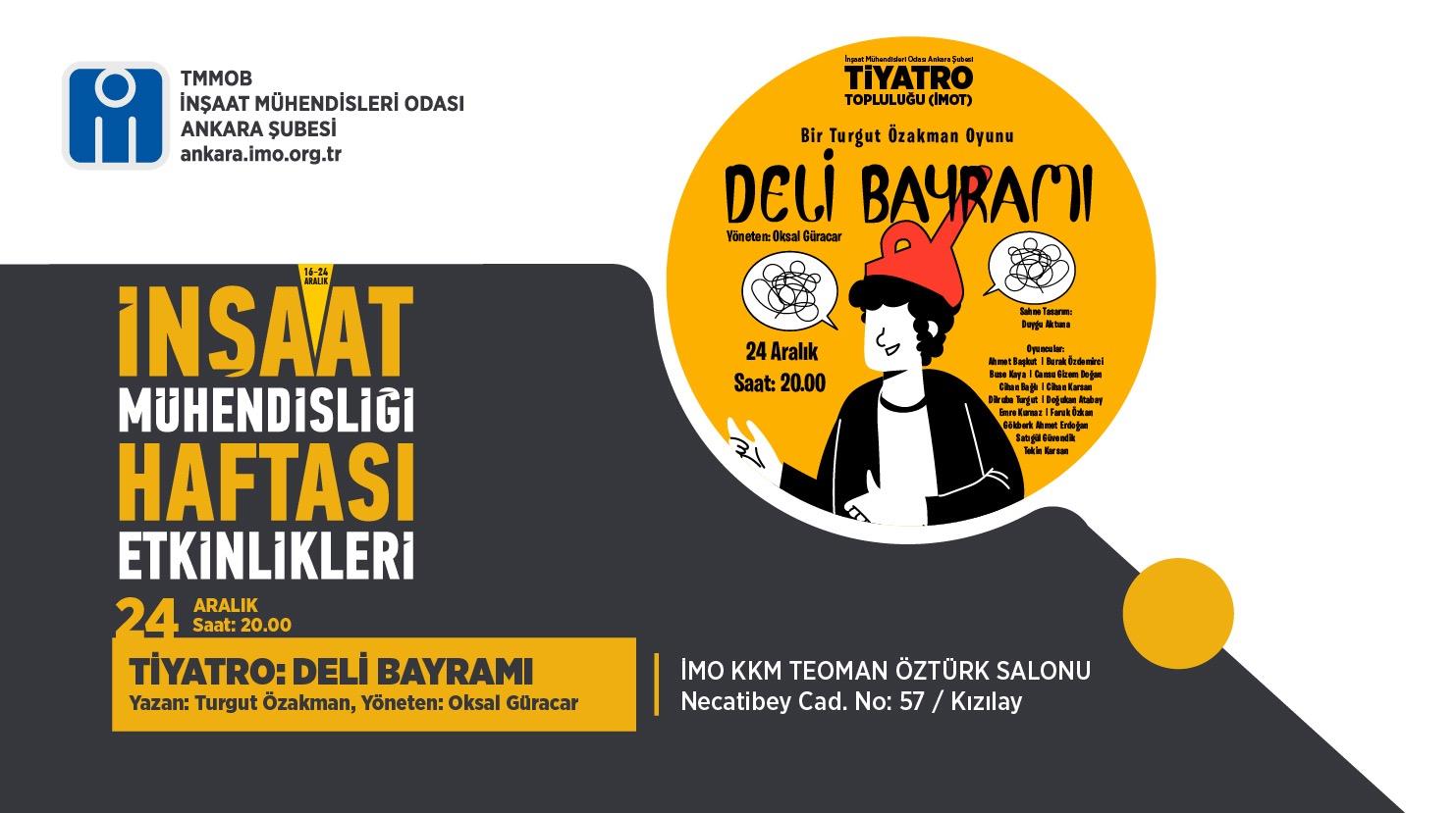 İmot Sunar: Deli Bayramı afişi