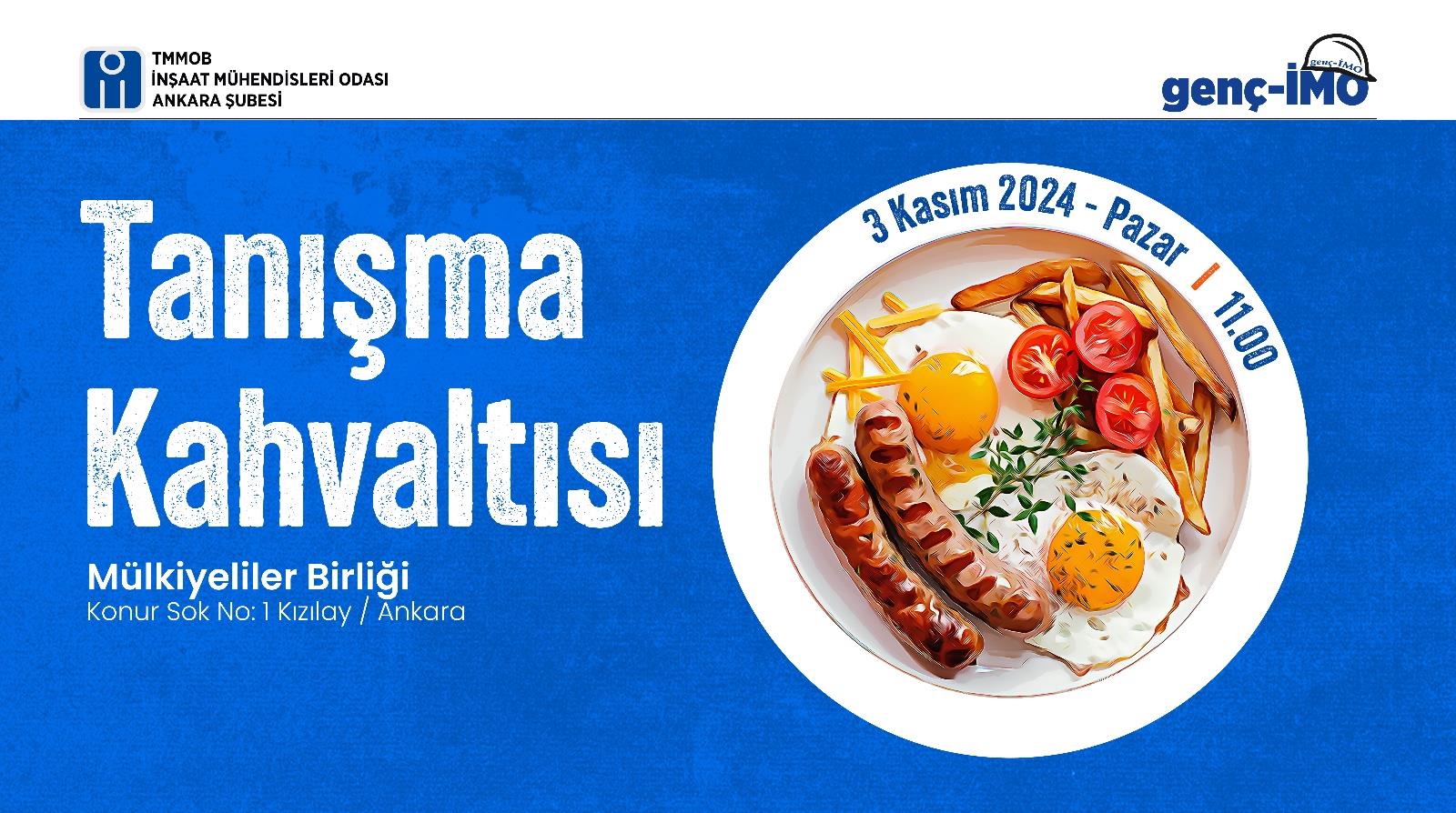 genç-İMO Tanışma Kahvaltısı afişi