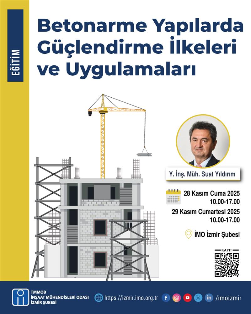 Betonarme Yapılarda Güçlendirme İlkeleri ve Uygulamaları afişi