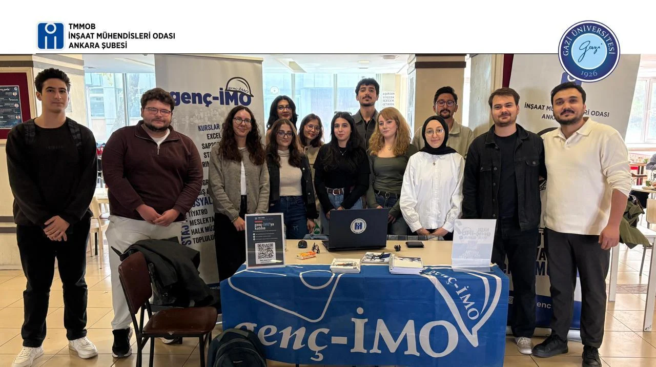 Gazi Üniversitesi Mühendislik Fakültesi'nde genç-İMO Tanıtımı Yapıldı