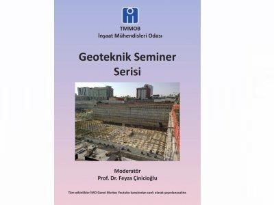 Duyuru: Geoteknik Seminer Serisi 4 afişi