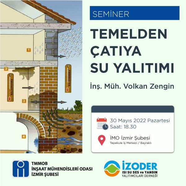 Seminer: Temelden Çatıya Su Yalıtımı