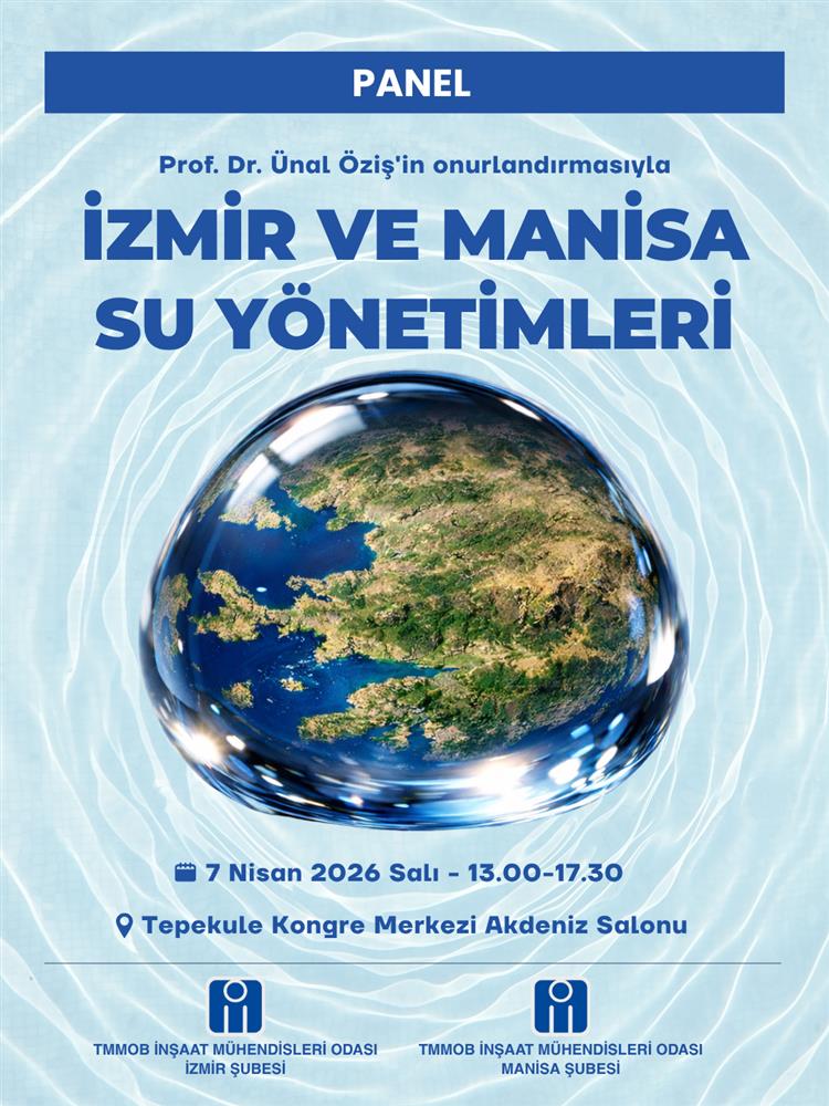 İzmir ve Manisa Su Yönetimleri Paneli
