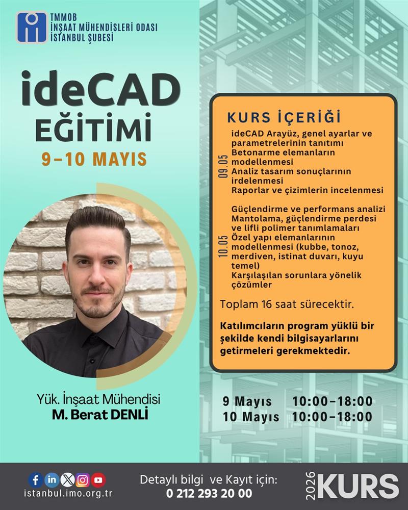 ideCAD EĞİTİMİ