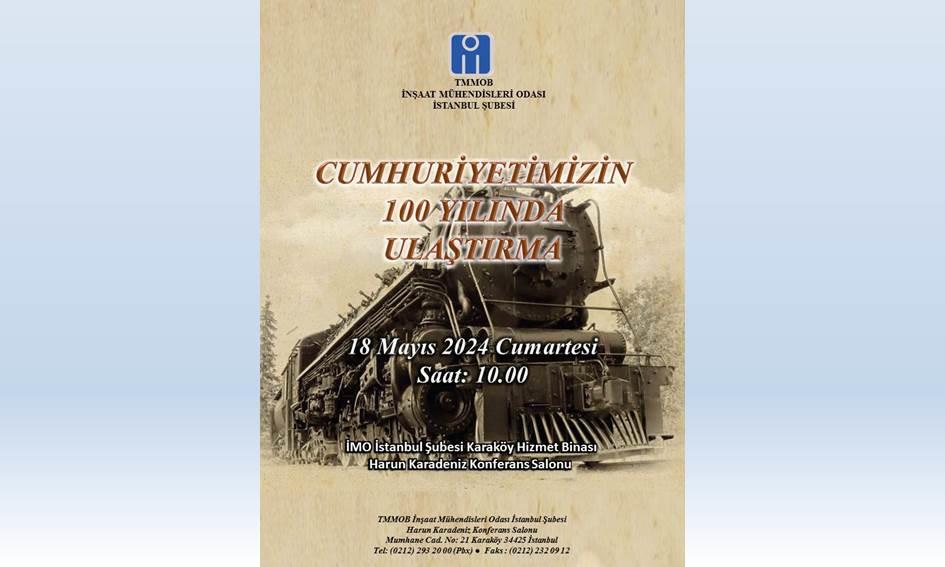 Cumhuriyetimizin 100 Yılında Ulaştırma afişi