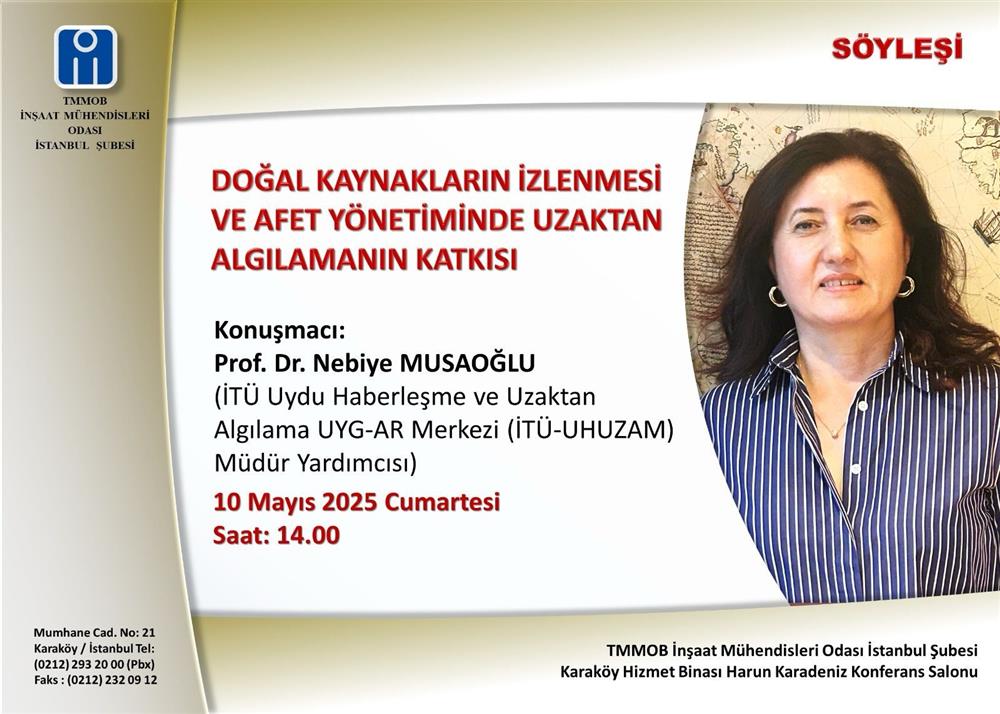 DOĞAL KAYNAKLARIN İZLENMESİ VE AFET YÖNETİMİNDE UZAKTAN ALGILAMANIN KATKISI
