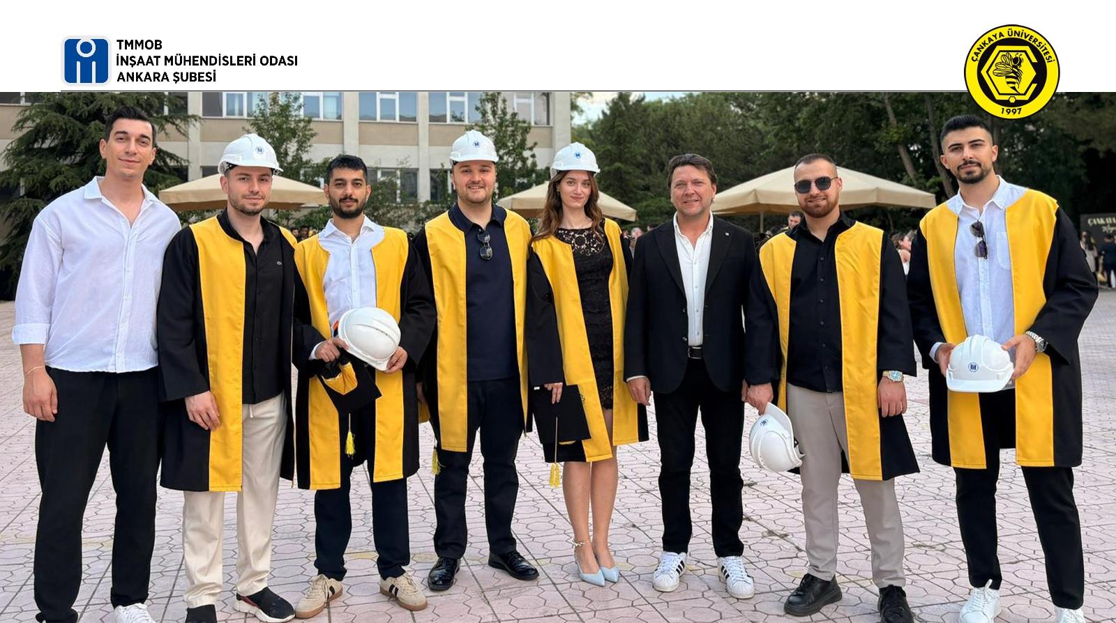Şubemiz Çankaya Üniversitesi Mezuniyet Töreni'ne Katıldı