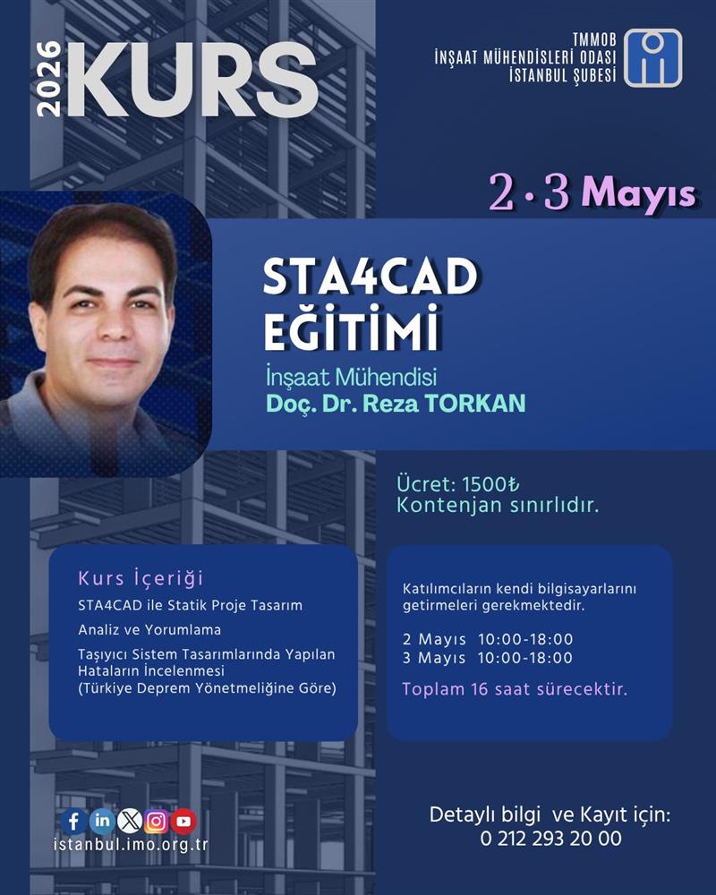 STA4CAD EĞİTİMİ