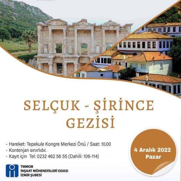 Selçuk-Şirince Gezisi afişi