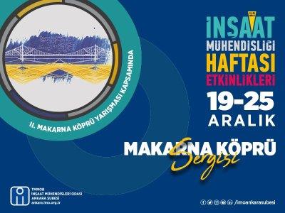 II. Makarna Köprü Yarışması Kapsamında: Makarna Köprü Sergisi afişi