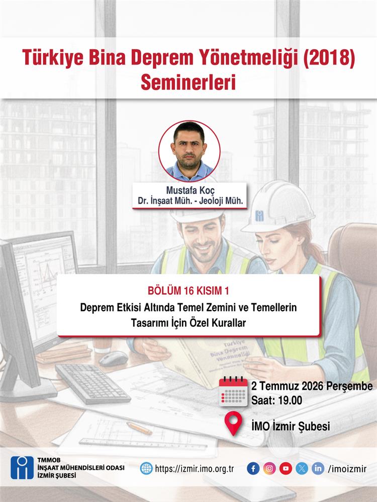Türkiye Bina Deprem Yönetmeliği (2018) Seminerleri Bölüm 16 Kısım 1