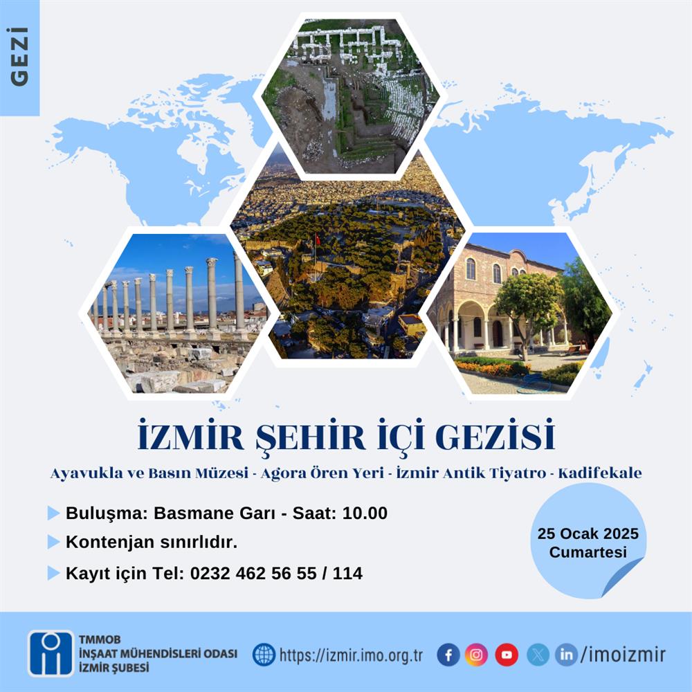 İzmir Şehir İçi Gezisi afişi