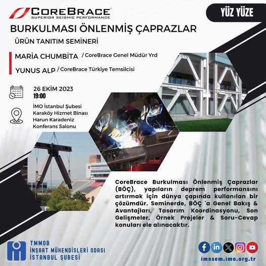 Ürün Tanıtım Semineri (Yüz Yüze) CoreBrace Burkulması Önlenmiş Çaprazlar (BÖÇ)