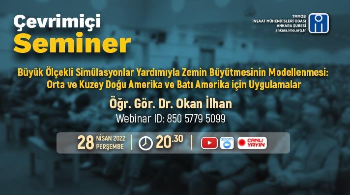 Çevrimiçi Seminer: Büyük Ölçekli Simülasyonlar Yardımıyla Zemin Büyütmesinin Modellenmesi: Orta ve Kuzey Doğu Amerika ve Batı Amerika için Uygulamalar afişi